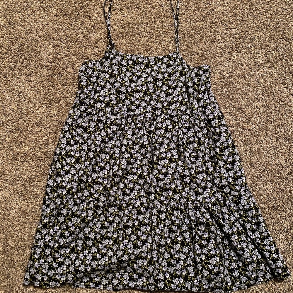 Floral mini sun dress